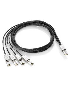 Hpe an975a 7140kwy 2m Ext Mini-sas To 4x Mini Sas Cable