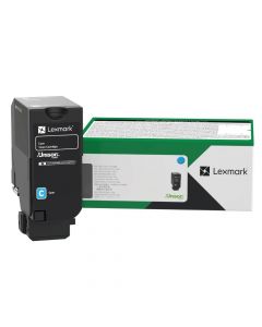 Lexmark 71C80C0 cartucho de tóner 1 pieza(s) original cian