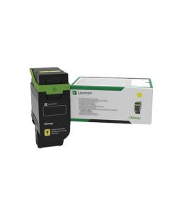 Lexmark 71C80Y0 cartucho de tóner 1 pieza(s) original amarillo