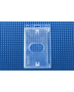 Brady 726-sn People Id Economy Card Dispenser With Side Load Vertical Clear Pack Of 50