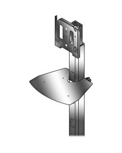 Chief Manufacturing PAC710 tv mount shelf adjustable 18" width x 167" depth 15" height black 10 lb load for pcs-xg80s sony lfz-001 lifesize hdx4000 polycom 3000mxp tandberg