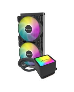 Otros XZCO400B xzeal enfriamiento liquido rgb 2 vent 12cm 500-2000 rpm (XZCO400B)