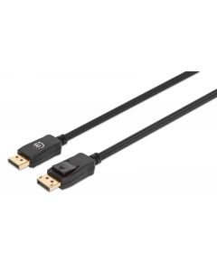 Manhattan 353625 cable displayport manhatan v1.4 m-m 3.0m negro 8k@60hz 4k@120hz