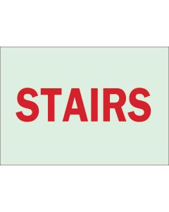 Brady 80028 Bradyglo? Sign Size (h X W) 10" 14"  Stairs