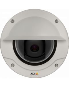 Axis 0872-001 q3505-v mk ii fixed dome ip camera  hdtv 1080p @ 60 fps 720p 120 3-9 mm p-iris vari-focal lens poe daynight ik10 and ip52 indoor casing zipstream mounting bracket 3-year warranty