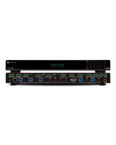 Atlona Technologies AT-UHD-CLSO-824 4kuhd 8x2 multi-format matrix switcher with dual mirrored hdmi  hdbaset outputs