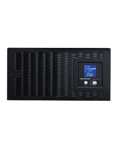 Cyberpower PR5000LCDRTXL5U ups de 5000 va 4500 w, topología línea interactiva, 200 - 240 vca entrada, 208 salida, onda senoidal pura, torre o rack 5 ur, con 3 tomas nema l6-30r y 2 l6-20r