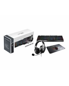 Msi ADVENTURE 202 US kit teclado+mouse+mousepad+diadema gamer
