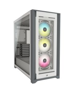 Corsair CC-90112013-WW gabinete icue 5000x rgb white tg atx cc-9011213-ww