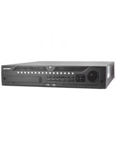 Hikvision DS-9664NI-I8 nvr 12 megapixel (4k)  64 canales ip 8 bahías de disco duro 2 puertos red soporta raid con hot swap hdmi en 4k pos