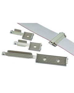 Panduit FCM3.25-A-L14 Montaje Para Cable Plano / Adhesive Backed Latching Flat Holder 3.38 X 7.30 Grey Rohs