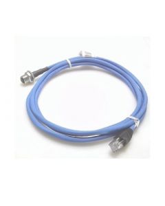 Belden 900002225 cable ethernet industriales rj45 a rj45, 24 awg, tpe, chaqueta azul, 2m j424tpestju020m j424tpestju02.0m