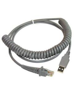 Datalogic 90a052135 Cable Usb Type A External Power 45 M15 Ft