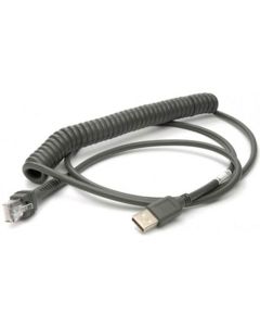 Datalogic 90A052285 adc cable usb type a tpuw blk coil 24m