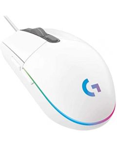 Logitech 910-005794 Mouse Gaming 203 Lightsync Blanco