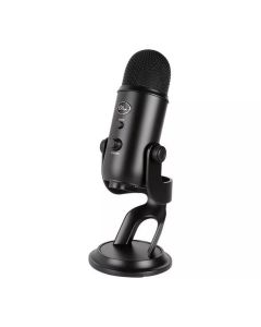 Logitech 988-000100 microfono blue  yeti black usb color negro