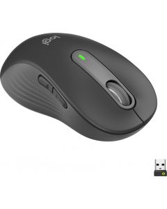 Logitech 910-006250 m650 wireless mouse graphite