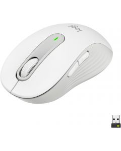 Logitech 910-006233 m650 l wireless mouse large right-handed white