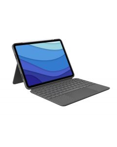 Logitech 920-010097 estuche de teclado cubierta combo touch para 32.8cm (12.9") apple, ipaz pro (5ta generación) tableta - gris
