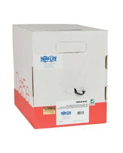 Tripp Lite n024-01k-gy -lite  Cable A Granel De Pvc Cat5e Nucleu Solido Plenum Gris 305m