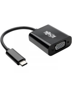 Tripp Lite u444-06n-vb-c  Adaptador Usb-c A Vga Con Carga Pd Usb3.1 Thunderbolt 3 Negro