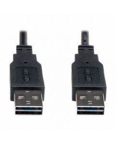 Tripp Lite ur020-003 -lite  Cable Usb 2.0 Alta Velocidad Univ Reversible M 0.91 [3 Pies]