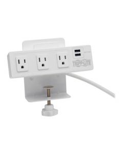 Tripp Lite tlp310usbcw Supresor De Picos 3 Contactos 2 Puertos Usb Cable 3.05m Blanca