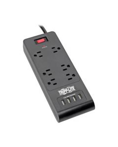 Tripp Lite tlp664usbb Supresor De Picos 6 Contactos 4 Puertos Usb Cable 1.83 M Negro