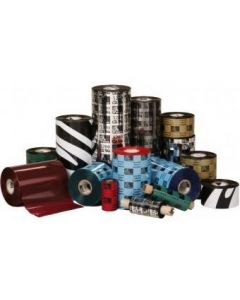 Zebra 01600bk15645 92901h2 Cera Ribbon  156mmx450m 1600 Economy Wax 25mm Core