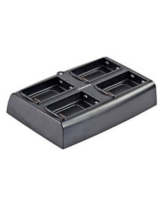 Datalogic 94A150034 adc multi battery charger recharges 4 spare batteries (req ps 94acc1385)