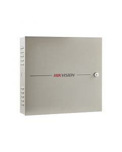Hikvision DS-K2602 controlador de acceso  2 puerta 4 lectores huella y tarjetas integración con video 100,000 incluye gabinete fuente alimentación 12vcd 8a soporta batería respaldo