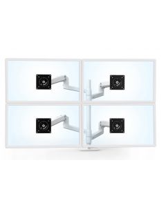 Ergotron 45-509-216 98500g6 Brazo Para Montaje Doble Apilad Lx  Mastil Alto (blanco)