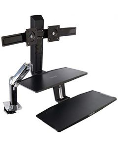 Ergotron 24-390-026 Workfit-a With Suspended Keyboard  Ld 5 And Ws Polished