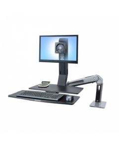 Ergotron 24-317-026 Workfit-a Single Ld Workstation With Worksurface