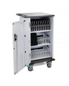 Ergotron yesbasgmpw4 Carro De Carga Basico Cargue Almacene Y Transporte Hasta 36