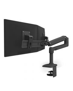 Ergotron 45-489-224 brazo de escritorio dual direct o lx negro con abrazadera 2 piez