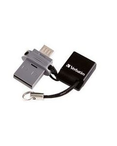 Verbatim 99138 16gb store n go unidad flash usb type-a  micro-usb 2.0 negro, plata