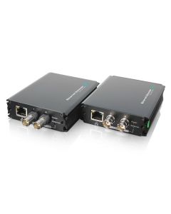Saxxon uutp7201epocipcsv uutp7201epocipcsv- Paquete De Transmisor Para Extender Su Red Por Medio Cable Coaxial Rg6 Hasta U