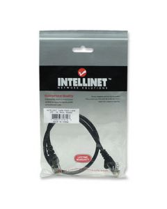 Intellinet 318143 Cable De Red Patch Cat5e Rj45 0.50m Negro