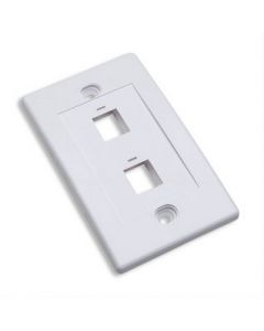 Intellinet 163293 Tapa De Pared Faceplate Placa 2 Puerto