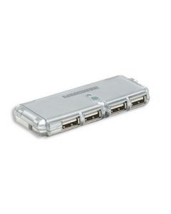 Manhattan 160599 Hub Usb V2.0 4 Ptos Mini Sin Fuente