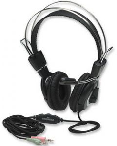 Manhattan 175555 Audifonos Ergonomico Cmicrofono Y Control