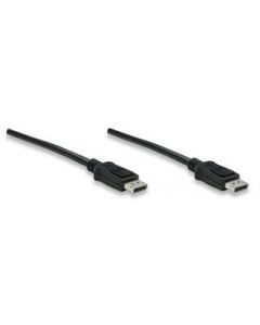 Manhattan 307116 Cable Displayport 2.0m Negro