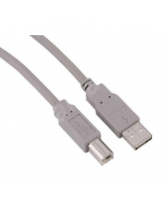 Manhattan 771023 Cable Usb Ab 1.8m Impresora Gris