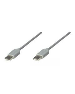 Manhattan 317887 Cable Usb Aa 1.8m  Gris