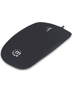 Manhattan 177658 Mouse Economico Usb Negro