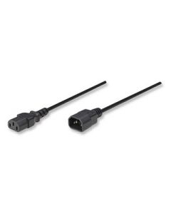 Manhattan 301152 Cable Extension De Corriente 1.8m Cpu