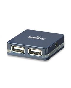 Manhattan 160605 Hub Usb V2.0  4 Ptos Micro