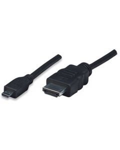 Manhattan 324427 Cable Video Hdmi 1.4 Mmicro 2m+ethernet