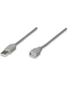 Manhattan 317238 Cable Usb Extension 3.0m  Gris